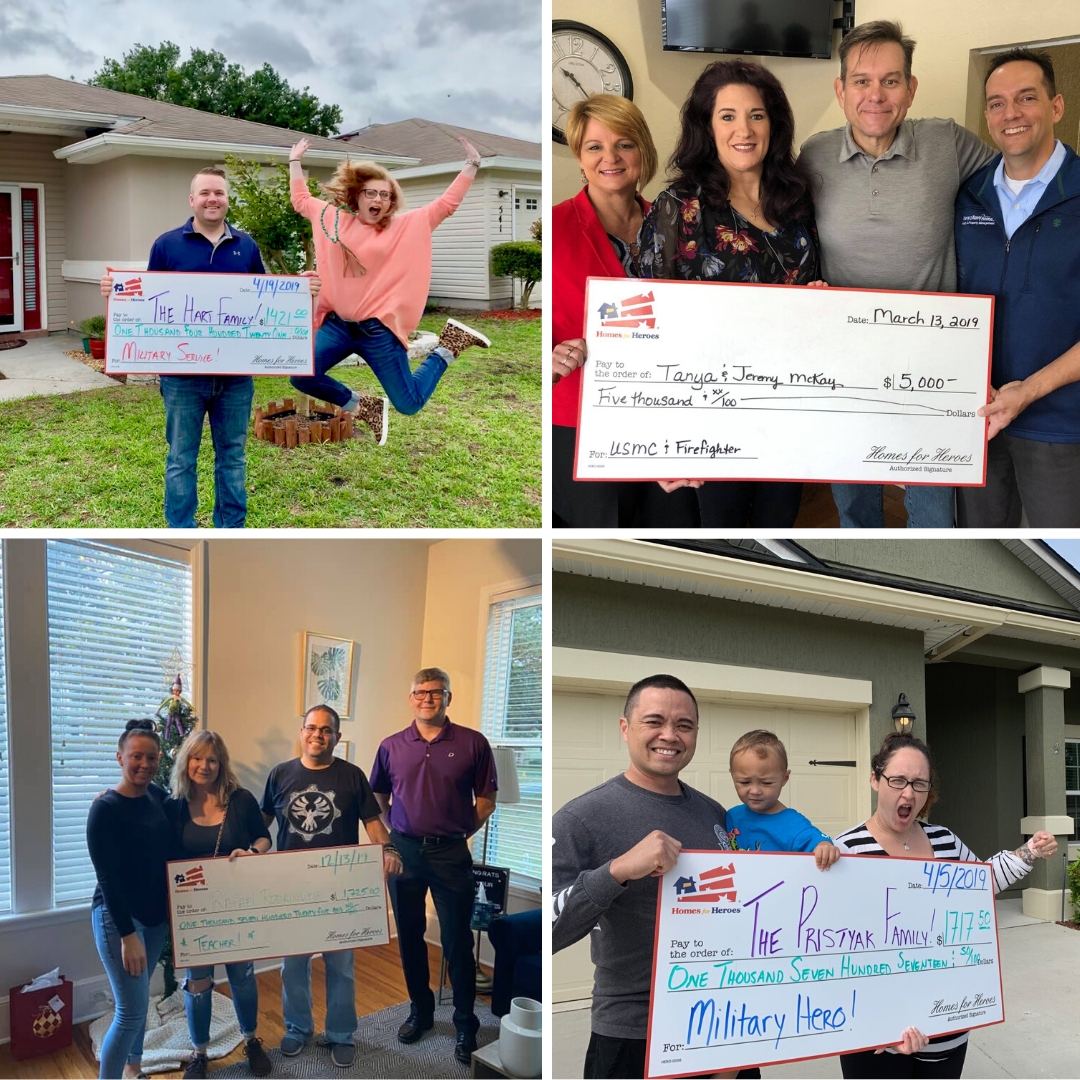  Pensacola Heroes with Checks